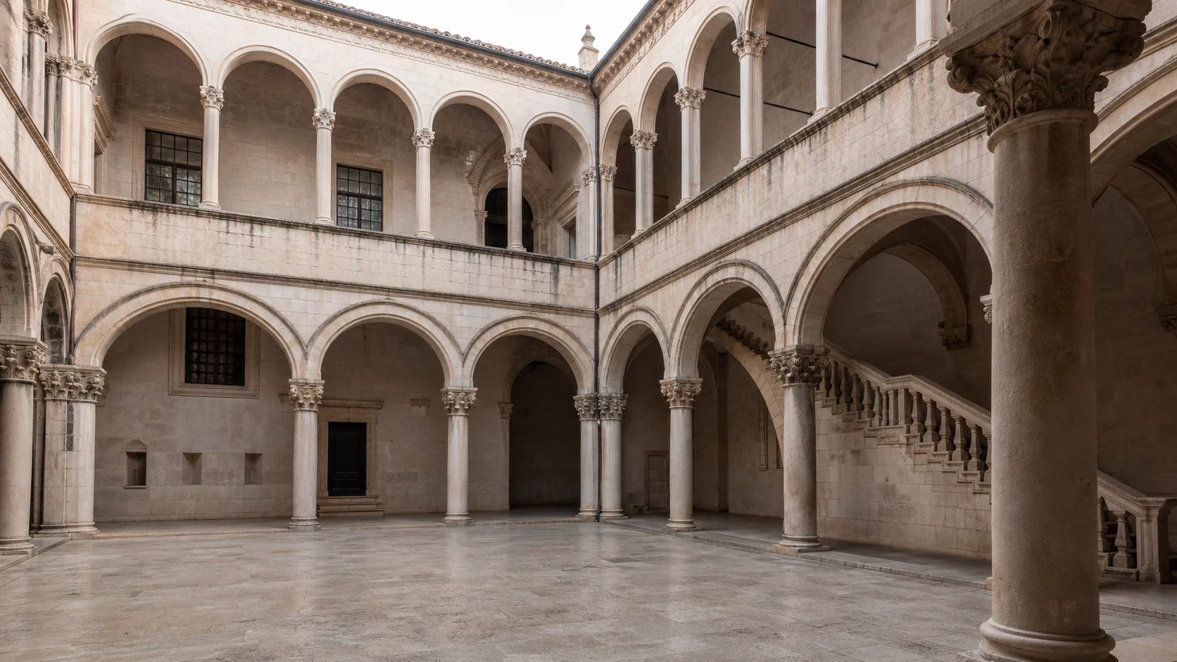 Il palazzo autentico rappresentava una carica civica temporanea, anziché un potere monarchico ereditario.