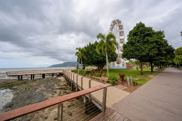 The modern waterfront combines recreation with the city's long relationship to transport and arrival.
