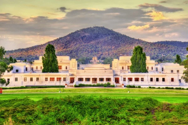 Das 1927 eröffnete Old Parliament House diente bis 1988 als Bundesparlament.