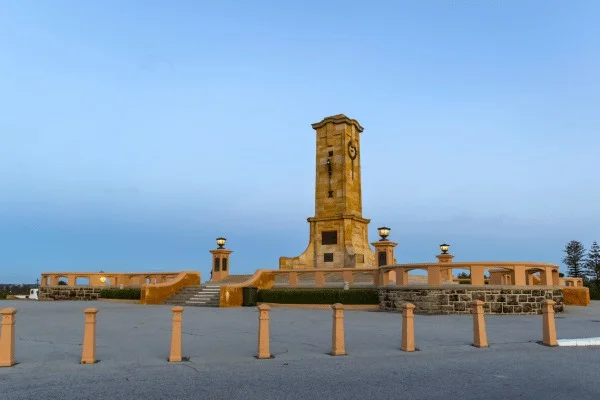 Fremantle's war memorial represents a formal tradition of remembrance within the port city.