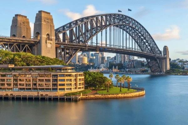 Sydney Harbour Bridge's granite faced pylons show why stone type matters when reading the city.